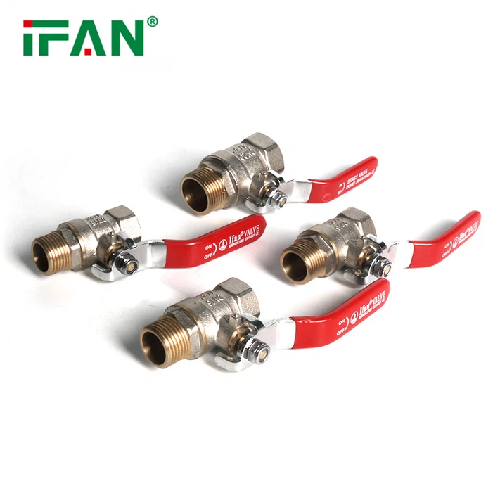 Male Thread Long Handle Brass Ball Valve Male Thread Long Handle Brass Ball Valve